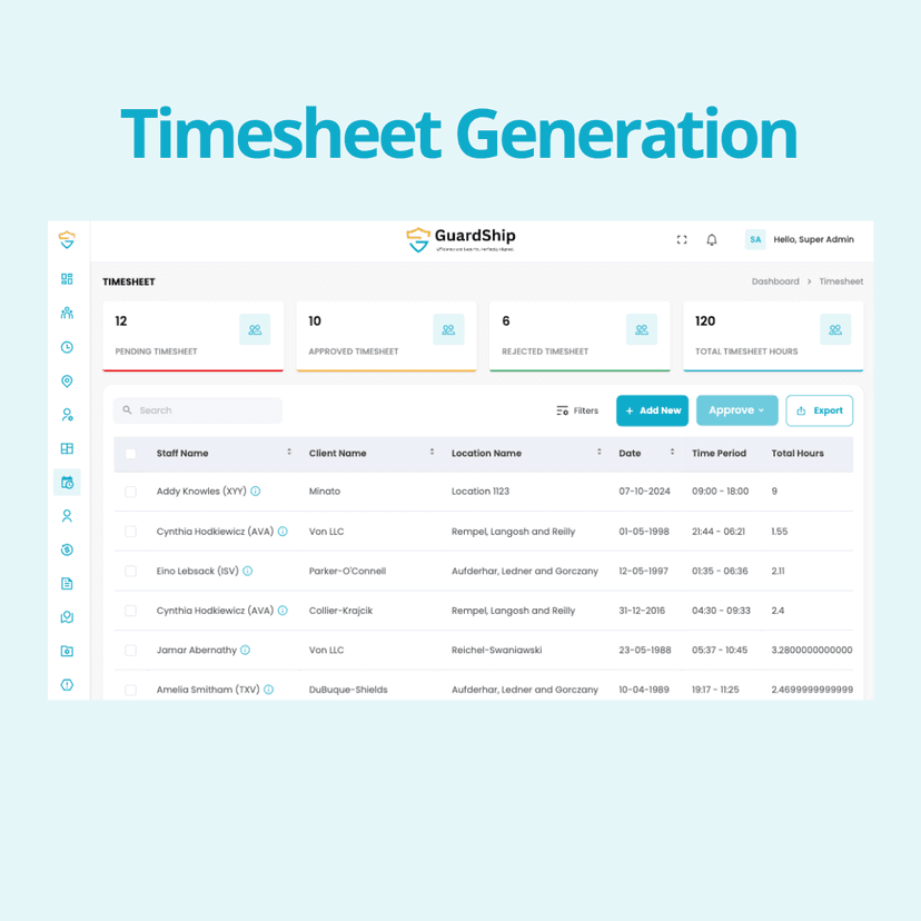 Time Clock and Attendance Management