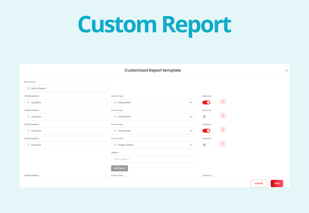 Tailored Reporting at Your Fingertips