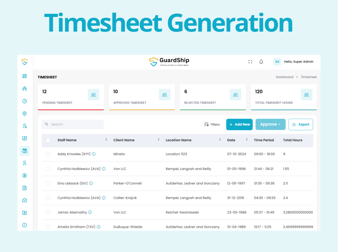 Time Clock and Attendance Management